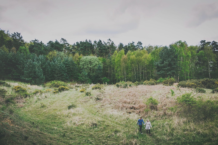 pre wedding shoot in thetford forest