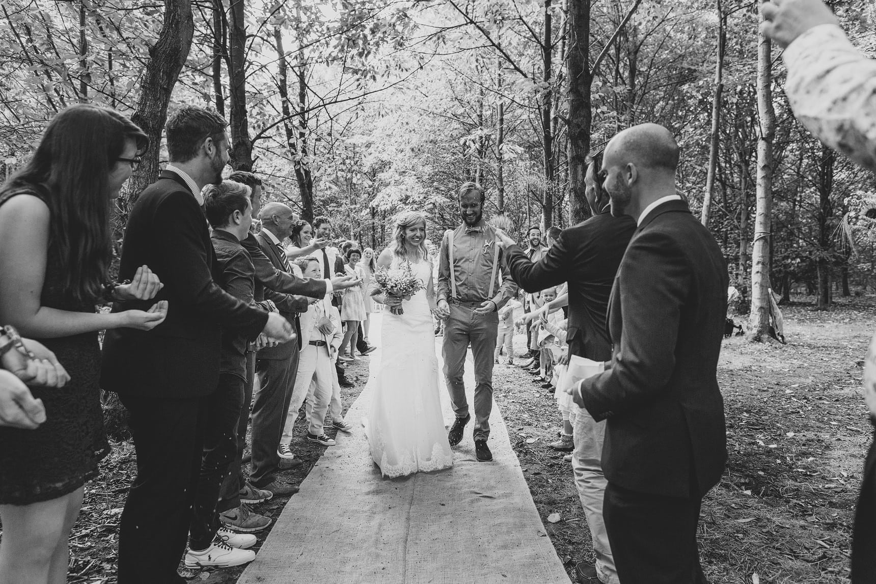 a wedding in the essex woods