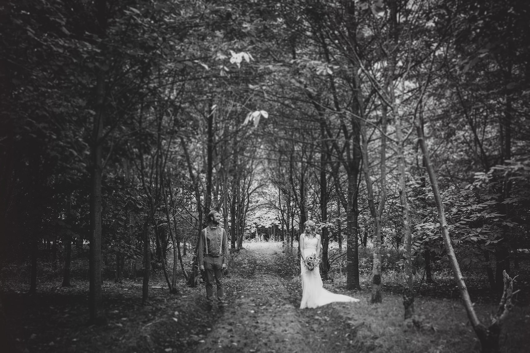 a wedding in the essex woods