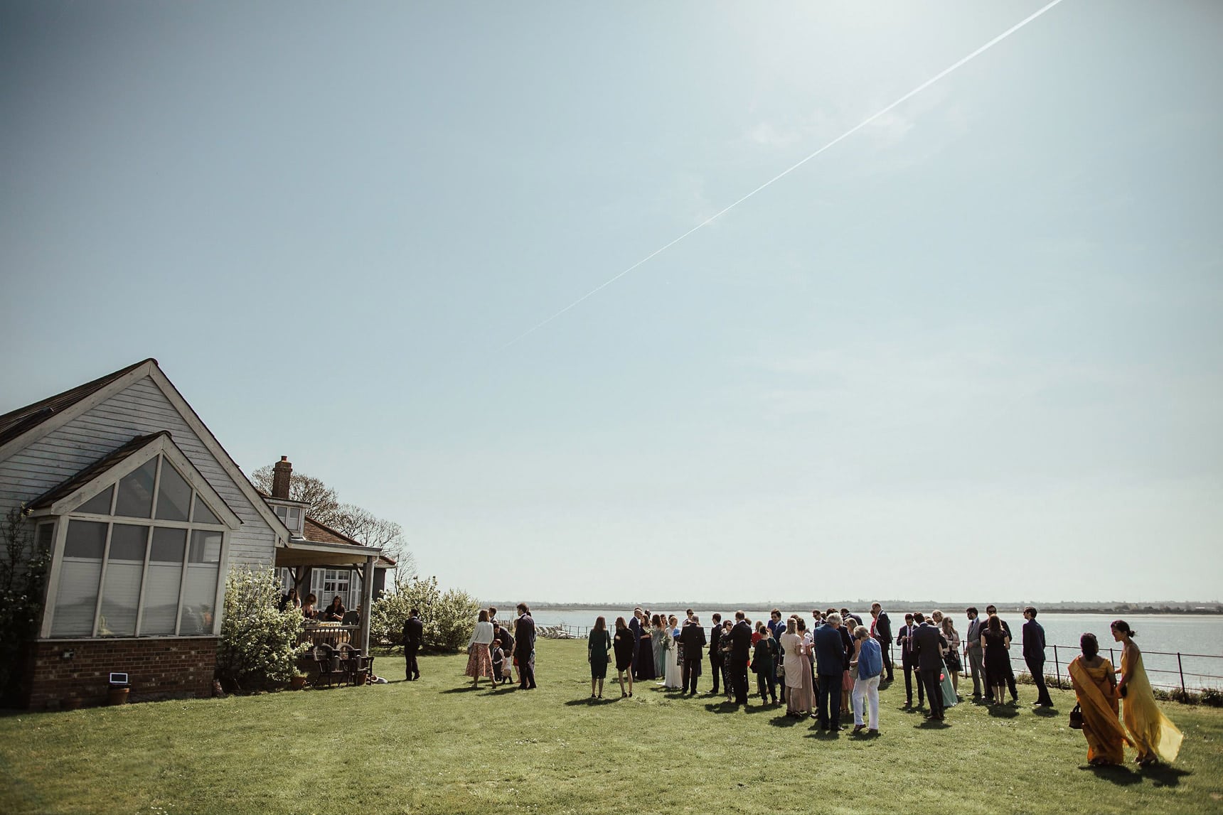 outdoor wedding osea island essex