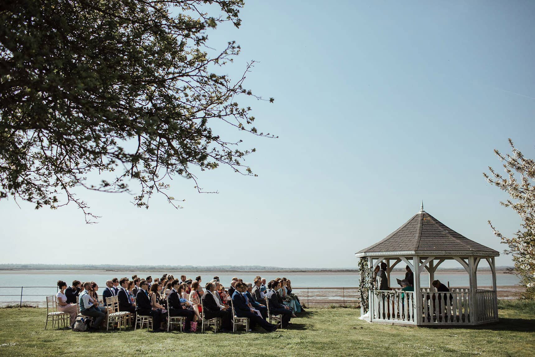 osea island wedding venue by the sea